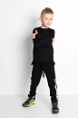 Spodnie dla Chłopca OSKI - BLACK OUT czarne