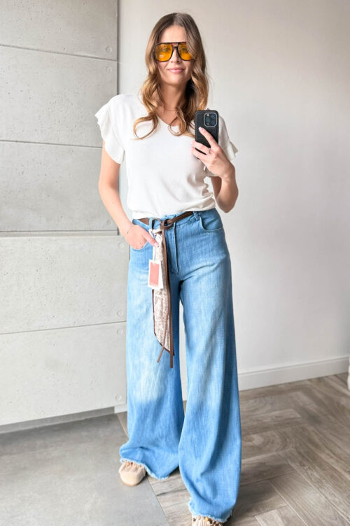 SPODNIE MIHOS LING JEANS Z GAWROSZKĄ
