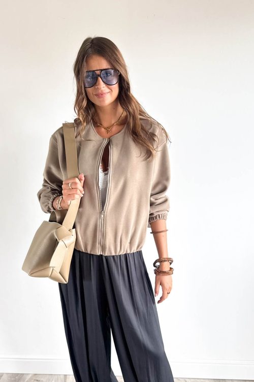 BLUZA BOMBERKA JOY capuccino