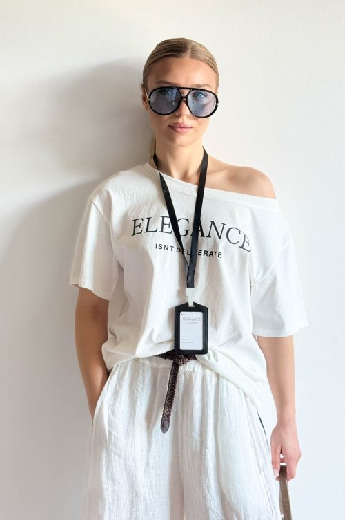 BLUZKA ELEGANCE śmietanka