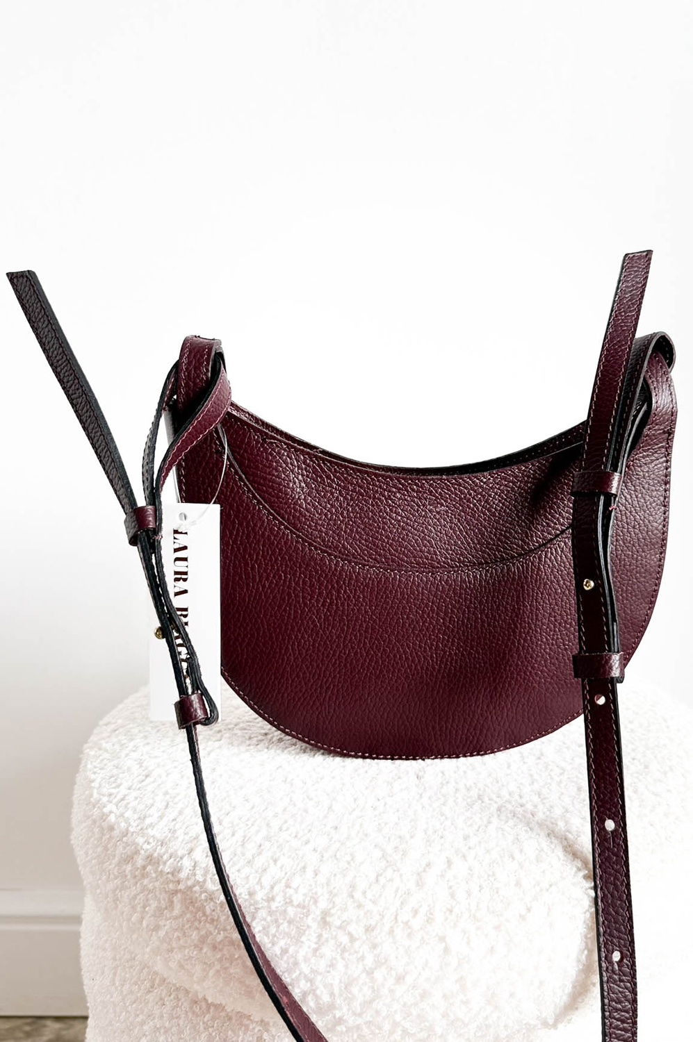 TOREBKA LAURIA BIAGGI czerwone wino - obrazek 8