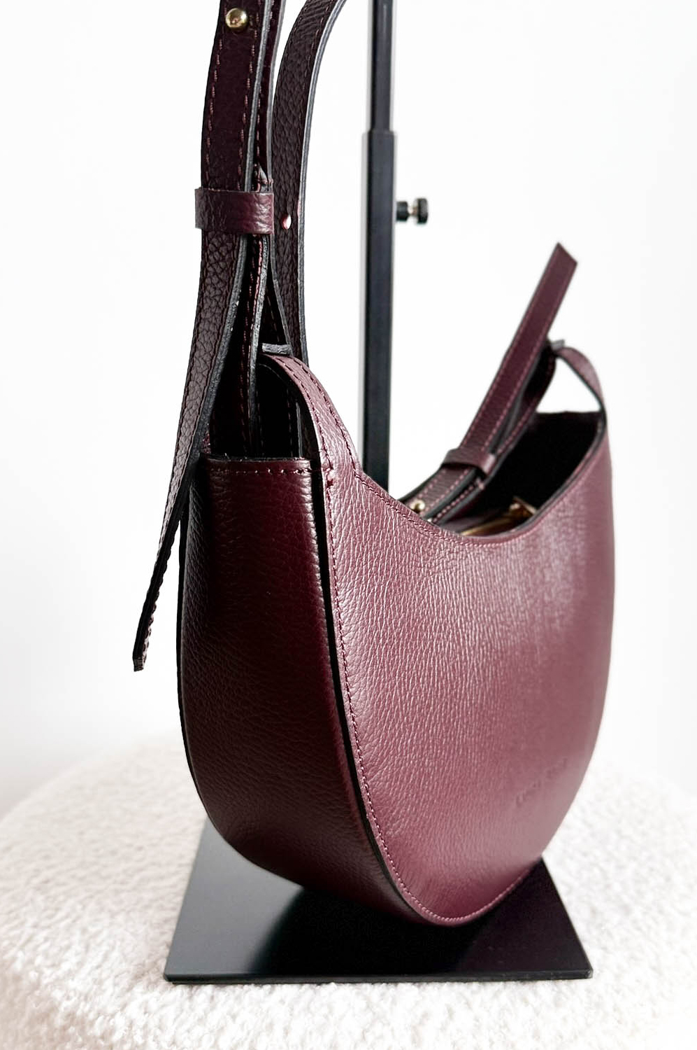 TOREBKA LAURIA BIAGGI czerwone wino - obrazek 7